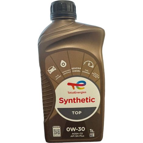 OLIO LUBRIFICANTE TOTAL SINTETICO TOP 0W30 LT.1 (1/3)