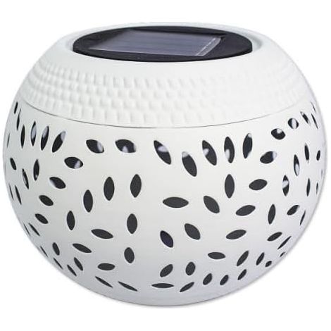 Veilleuse LED solaire en céramique pour oreilles de blé 15 x 15 x 11 cm (1/5)