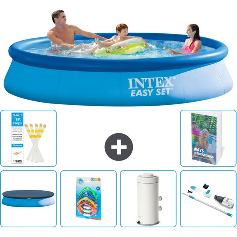 Easy Set Pool Rund - 366x76 cm - 7-teilig S95 (1/5)