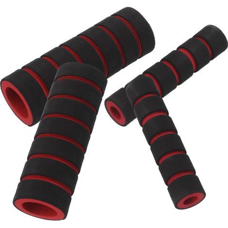 Poignées de Guidon de Moto Mousse Antidérapante Protège-poignées pour Vélo et Vtt Couvre-guidons de Rechange avec Accessoires Inclus (1/5)