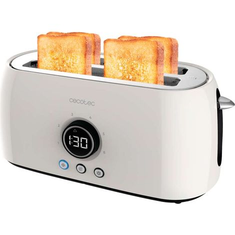 Cecotec Vertikale Toaster ClassicToast 15000 Beige Extra Double
