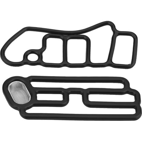 Guarnizione del cilindro, guarnizione del solenoide nera, per auto Honda.