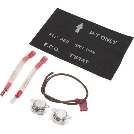 Lot de 6 coupures thermiques de rechange pour chauffe-eau Atwood 91447 93866 RV avec kit d'assemblage de thermostat ECO, fusible thermique pour chauffe-eau GC6AA-10E (1/5)