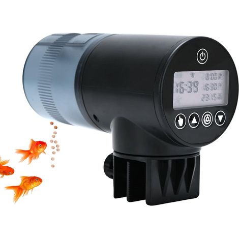 Distributeur aquarium WiFi, minuterie, installation double, pour étangs et aquariums