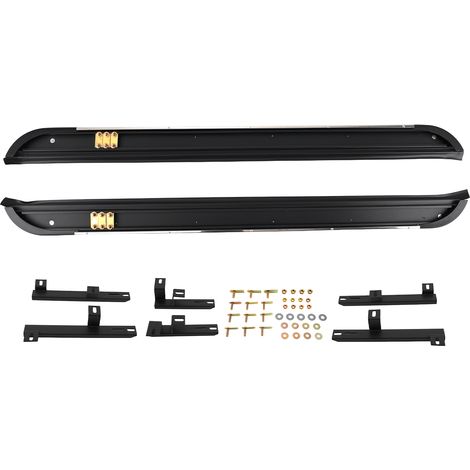 Running Board Side Steps Black for Audi Q5 2008-2016 8R Step Boards Step Rails