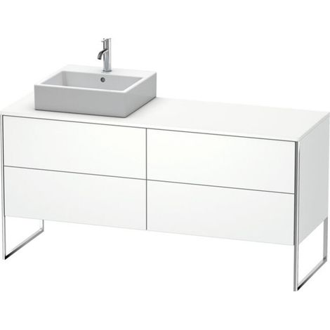 Duravit XSquare lavabo consola mueble bajo, apoyado en el suelo, (1/2)