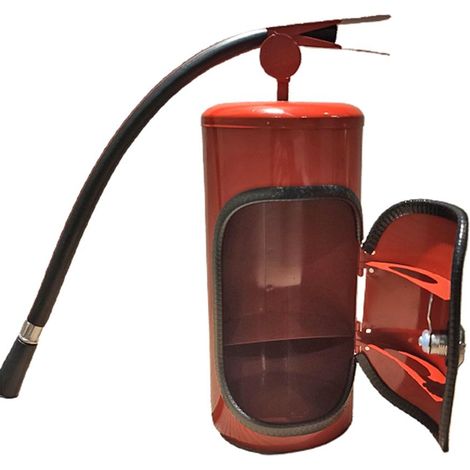Mini Bar Extincteur pour Whisky, Cadeau Original pour Pompier, Mini Bar Artisanal (1/5)