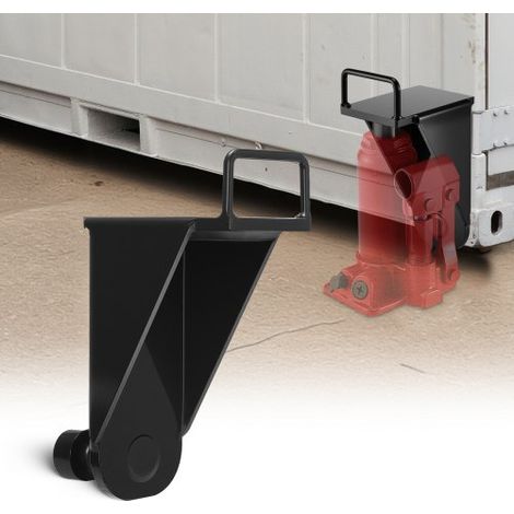 Versandbehälter für Wagenheber mit U-förmigem Griff, 5,6 T, Lagernivellierer-Booster, hält Sonne & Regen stand, Containerheberöse für Schifffahrtsindustrie, Logistik, Lagerverwaltung (1/5)