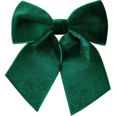 Ribbon - Bow Noeud De Décoration De Noël - Pour Arbre À Cadre Porte Extérieur - 29x24 cm - Vert - 1 Pièce (1/5)