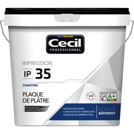 Peinture d'impression CÉCIL IP 35 Blanc 5 L