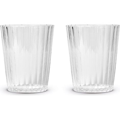 WD LifeStyle Set 2 Bicchieri in Acrilico 370 Ml Trasparente (1/5)