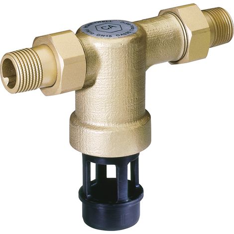 Disconnecteur pour chauffage central – Filetage plomberie 15x21 – Réseau hydraulique – Résistant aux hautes pressions – Resideo