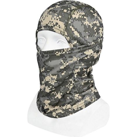 Cagoule d'été pour homme, protection UV, coupe-vent et anti-poussière, idéale pour le cyclisme en extérieur. (1/5)