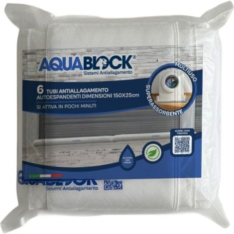 TUBI ANTIALLAGAMENTO AUTOESPANDENTI 150X25CM CONFEZIONE 6 PEZZI