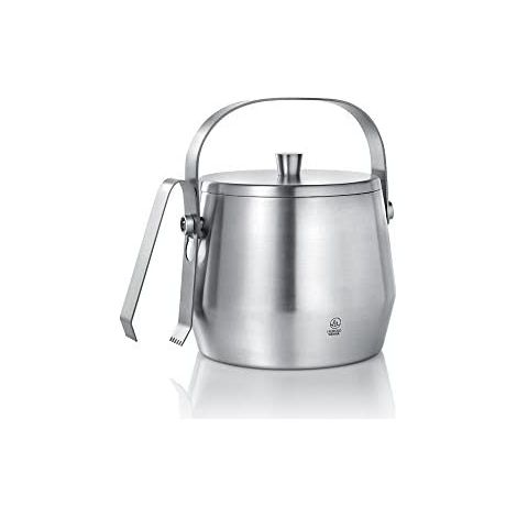 Accesorio de Bar Leopold Vienna Cubo de Hielo Acero Inoxidable 1 L (1/5)