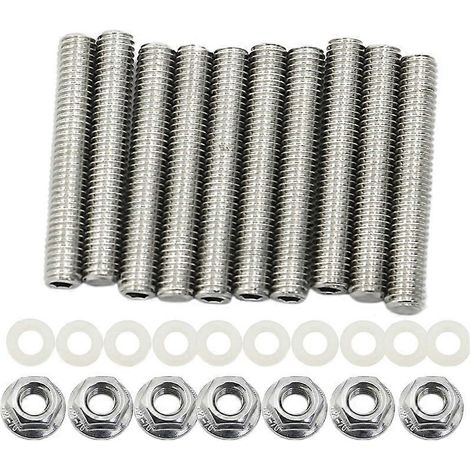 Kit de goujons de collecteur d'admission haute performance 1320 avec boulons et tiges de suspension allongées pour Honda Acura BDHF GSR Si Ser-SFYGV (1/5)