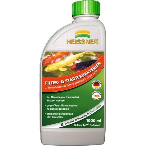 Heissner Teichpflege "FILTER- & START-BAKTERIEN", 1000ml