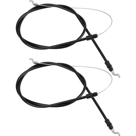 2 Câbles De Commande Pour Tondeuse À Gazon 746-1132 946-1132 Compatible MTD Troy-Bilt Remplacement Direct Acier (1/5)