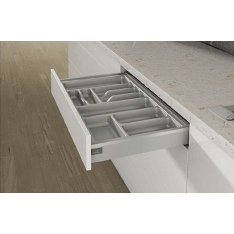 Hettich Möbel-Schubkasteninnenorganisation, OrgaTray 420, 9135580, L500mm, KB600mm