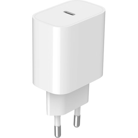 CARGADOR DE PARED RÁPIDO GaN 20W 3A 1x USB-C Power Delivery QC 1 unidad. (1/5)
