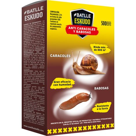 Batlle Anti Caracoles y Babosas - 500 g