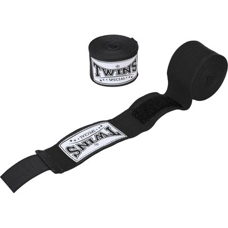 Bandes de boxe spéciales pour jumeaux CH6 noires 3M (1/2)