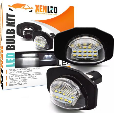 Pack modules LED plaque TOYOTA AURIS & COROLLA - BLANC 6000K (1/5)