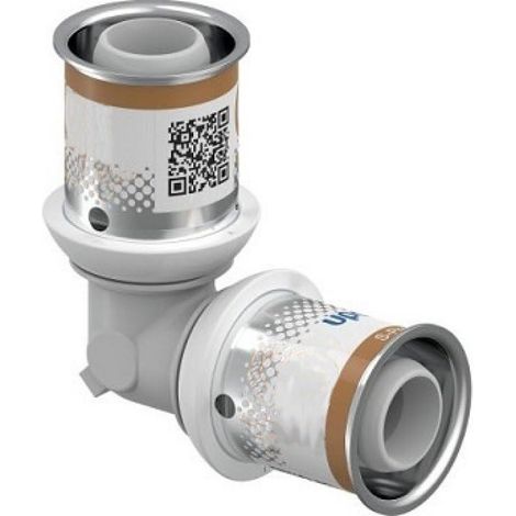 UPONOR S-PRESS PLUS 1039930 COUDE 90° PPSU 20 X 20 EN PLASTIQUE