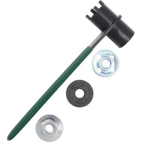 Meuleuse d'angle à double tête améliorée avec disques en acier robustes ChangeGreen (1/4)