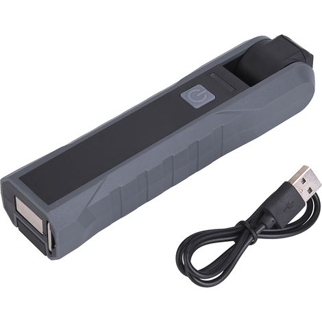 Lampe De Travail Portable Avec Aimant - LED COB Rechargeable Par USB - Réglable 270° - 4 Modes D'éclairage - Pour Camping Chasse Pêche Nocturne - 1 Pièce (1/5)