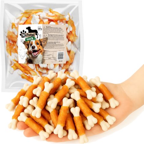 Friandise pour chien Cubes au Poulet Moelleux Mr. Pretzel 500g (1/5)