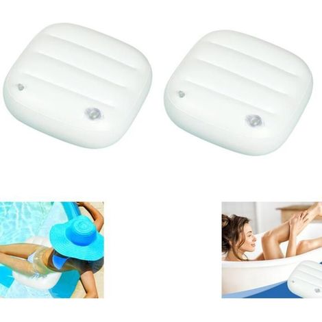 COUSSIN DE SPA Weighted Spa Seat Cushion - Inflatable Bathtub Seat Cushion - Set of 2 Pieces (1/5)