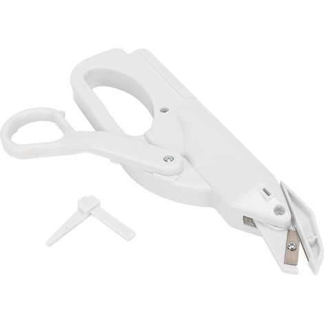 Ciseaux de couture mini sans fil, électriques, portables et sûrs, alimentés par batterie, adaptés aux tissus, aux vêtements et au papier.