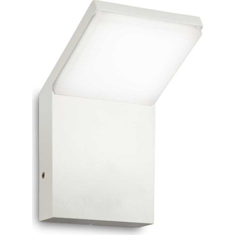 Applique Moderna Style Alluminio Bianco Led 9W 3000K Luce Calda (1/2)