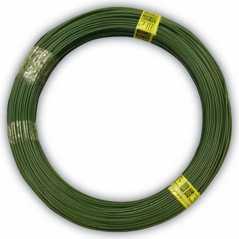 Filo Zincato rivestito Plasticato Cavatorta Verde x L. 2,8xmm x 100 mt