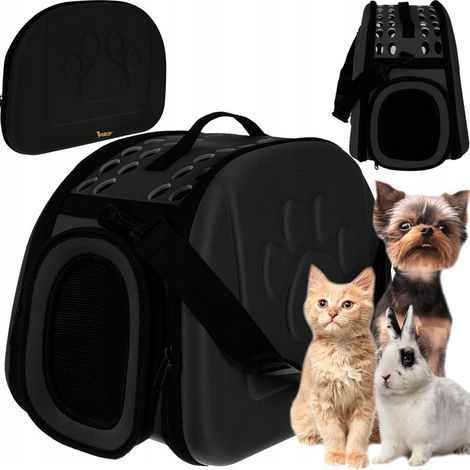 Transporttasche für Hund, Katze, Kaninchen, Reisegehege, robust, faltbar, groß