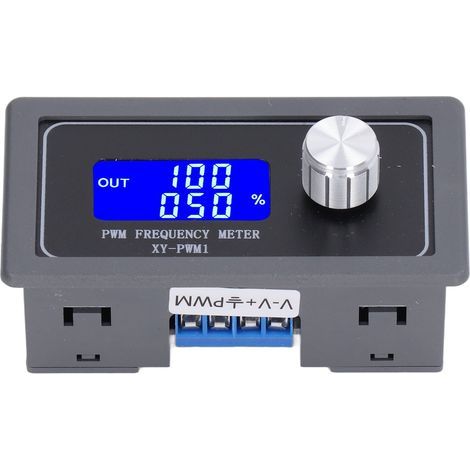 Générateur de fréquence PWM, Signal d'onde carrée, affichage LCD, réglable pour la conduite du moteur