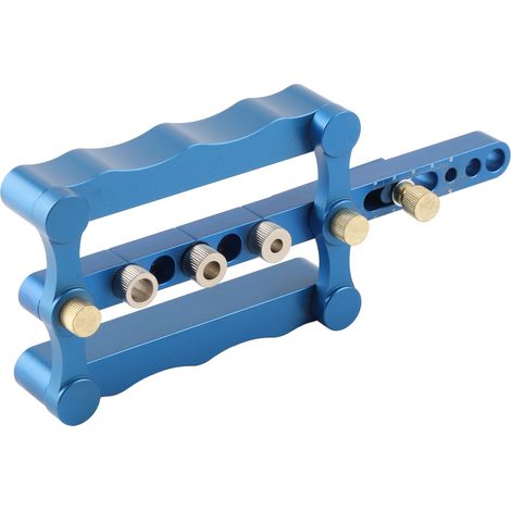 Positionierhilfe für Holzbearbeitung: Bohrschablone für Dübellöcher in Holzplatten mit 17–60 mm Durchmesser / 0,7–2,4 Zoll Durchmesser (1/5)