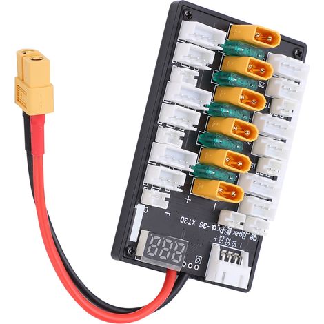 Câble silicone de charge parallèle 1S‑3S B6 avec connecteur JST, adaptateur pour charge simultanée