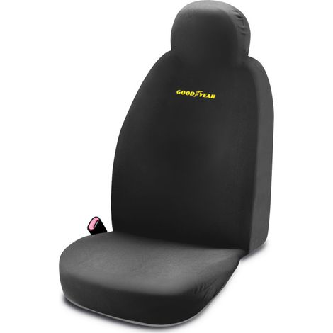 1 Stück Universal-Sitzbezug für Einzelsitz, Farbe: Grau, Goodyear