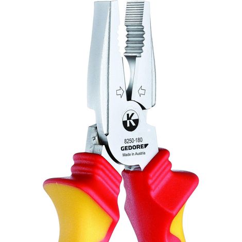 SB VDE 8250-180 H Pinza combinata VDE a forza con isolamento per guaine 180 mm (1/4)