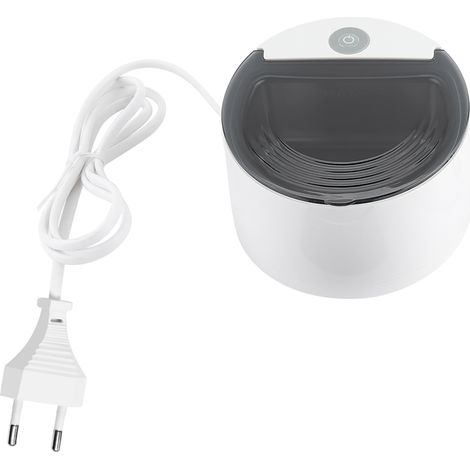 Appareil de nettoyage ultrasonique pour prothèses dentaires, appareils de contention et protège-dents (prise UE 220-240 V) (1/5)