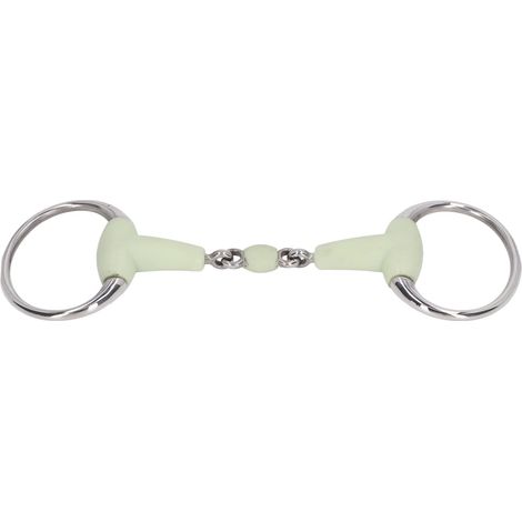 Filet cheval acier inoxydable – 125mm – bouche bit – équipement équestre – formation (1/5)
