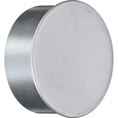 FIREFIX A120/K FAL Bouchon de Tuyau de poele 120 mm pour Tuyau de poele 0,6 mm Argente (1/2)