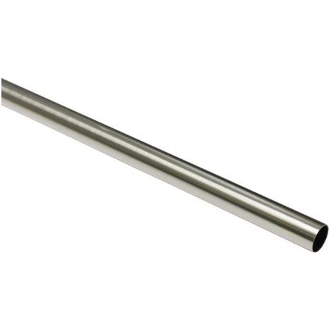 Metallstange 20 mm 160 cm edelstahl-optik (1/3)