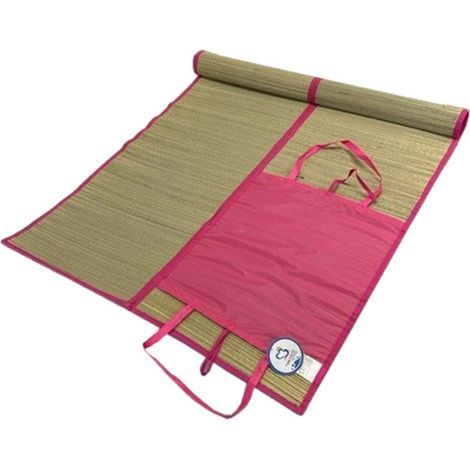 Marbueno Esterilla Con Asa y Bolsillo Color Rosa 70x180 cm