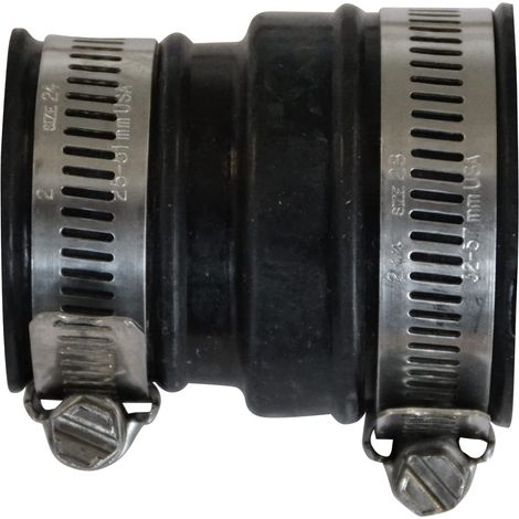 Jardibric – Manchon réducteur d'adaptation EPDM Ø2432/Ø3240 – Étanchéité pour plomberie – Adaptation de diamètre – Résistant aux intempéries