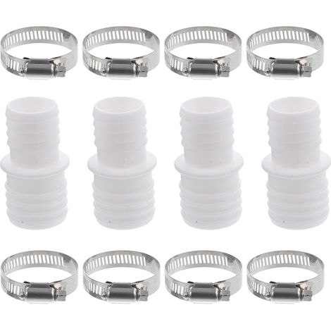 Satz Poolschlauchadapter 32mm aus Abs und Edelstahl mit