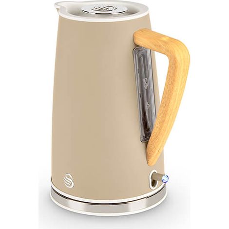 Swan Nordic Oatmeal 1.7 Litre Cordless Kettle (1/5)