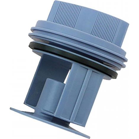 Bouchon de vidange, filtre et joint d'étanchéité pour pompe de vidange de machine à tambour WM1095 WM1065 WD7205 Bleu-AquaForge (1/5)